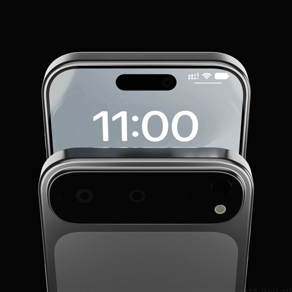 iPhone 17 Pro屏幕概念图出炉，灵动岛面积更小
